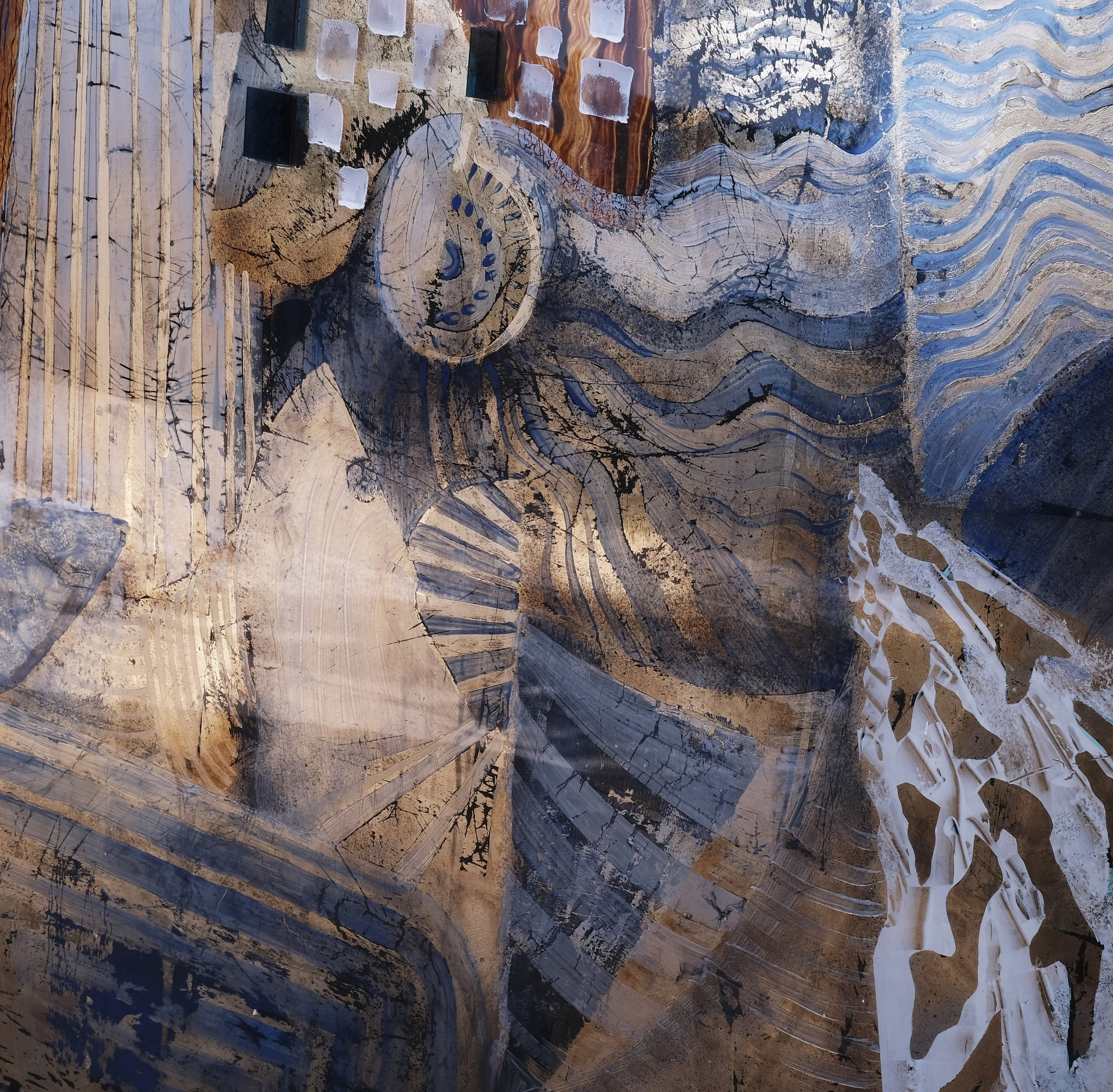 Gilding e reverse painting